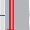 double red lines